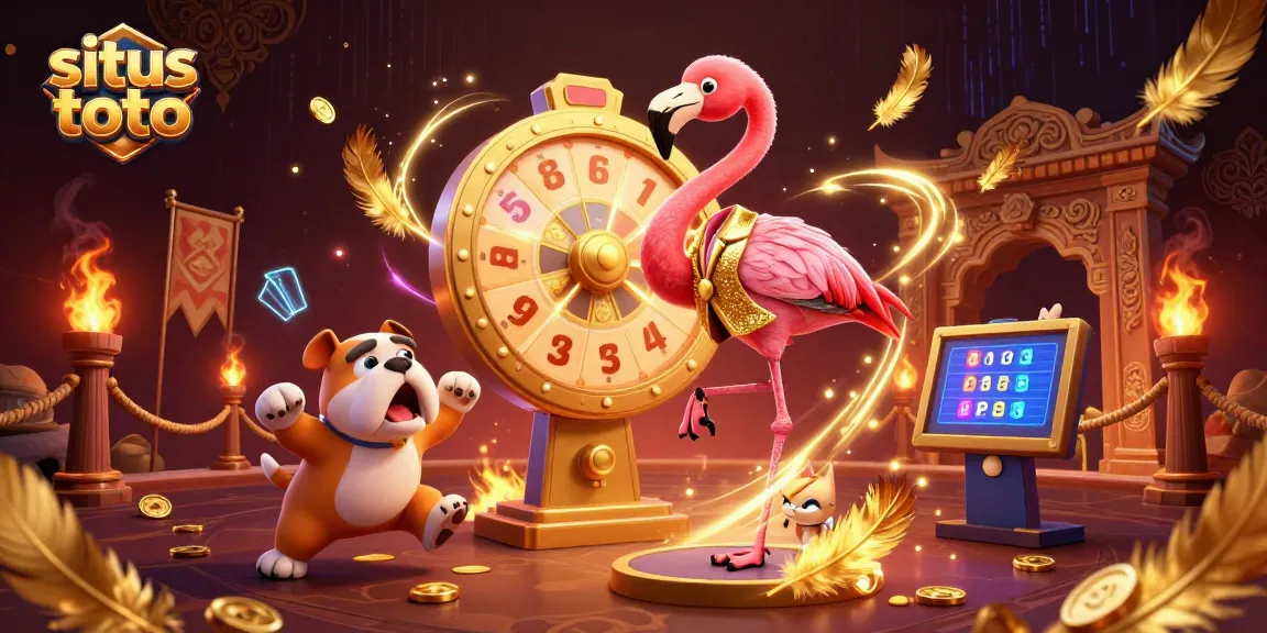 Aktivitas seru di situs toto dengan flamingo pemenang, bulldog bersemangat, dan hadiah yang dikupas