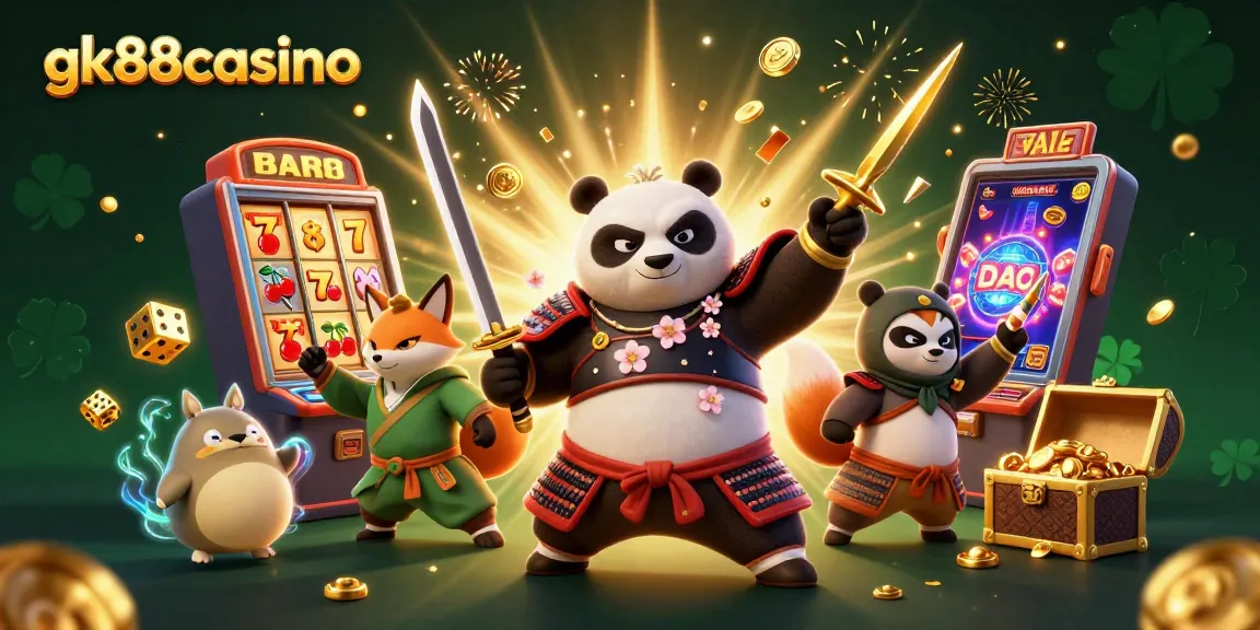 Experience the thrilling atmosphere of gk88casino with 3D characters and exciting gaming elements.