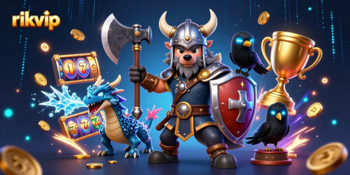 Experience the excitement at rikvip with dynamic 3D jackpot illustrations featuring unique gaming elements.