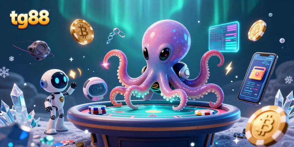Engage thrilling poker action with tg88 in a vibrant cosmic casino scene featuring dynamic characters.