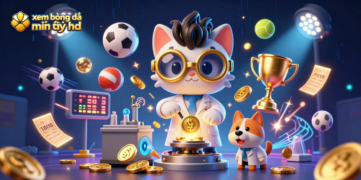 Experience xem bóng đá miễn phí hd with vibrant action and sports thrill in a dynamic gambling illustration.