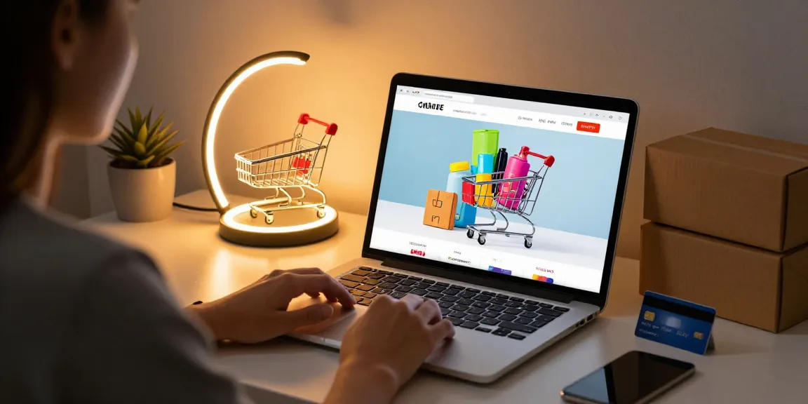 Banda led products showcased in a cozy e-commerce shopping environment, highlighting online shopping and best deals.