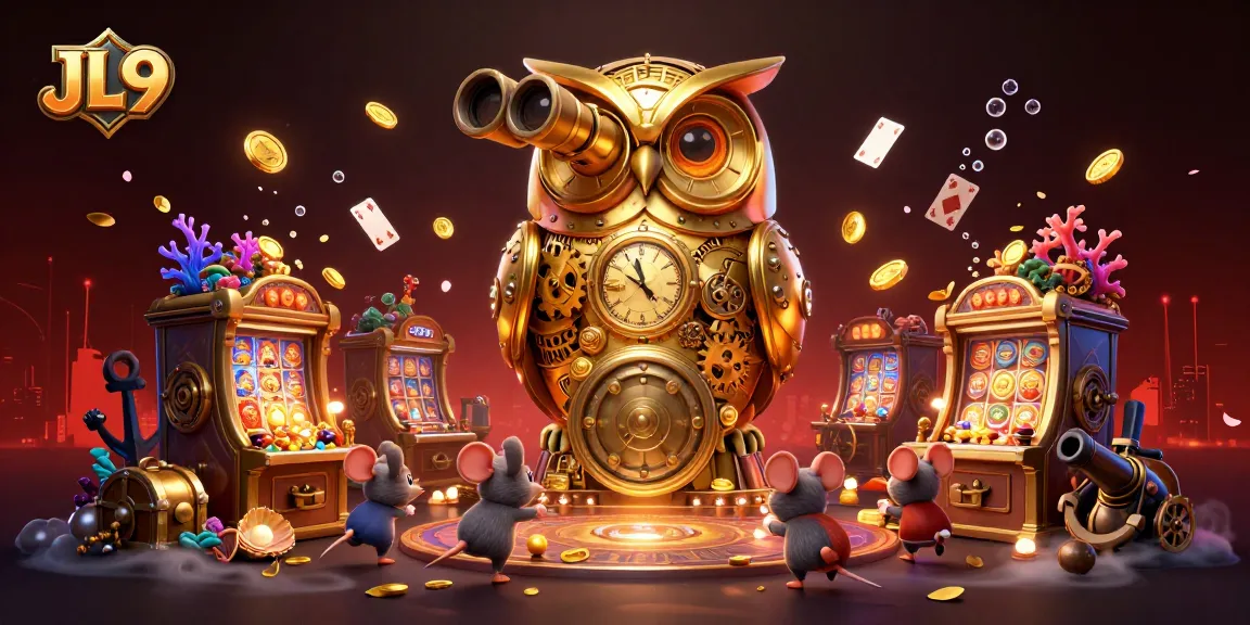 Experience high-stakes excitement at JL9 casino with immersive golden owl and mouse players.