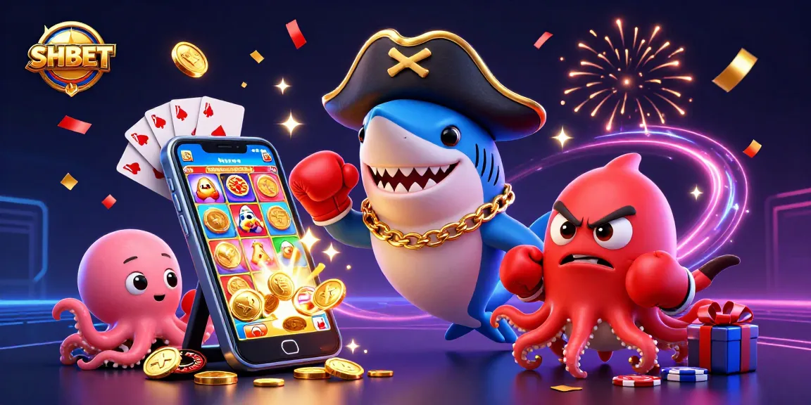 Engage with SHBET's vibrant online casino adventure featuring exciting characters and games.