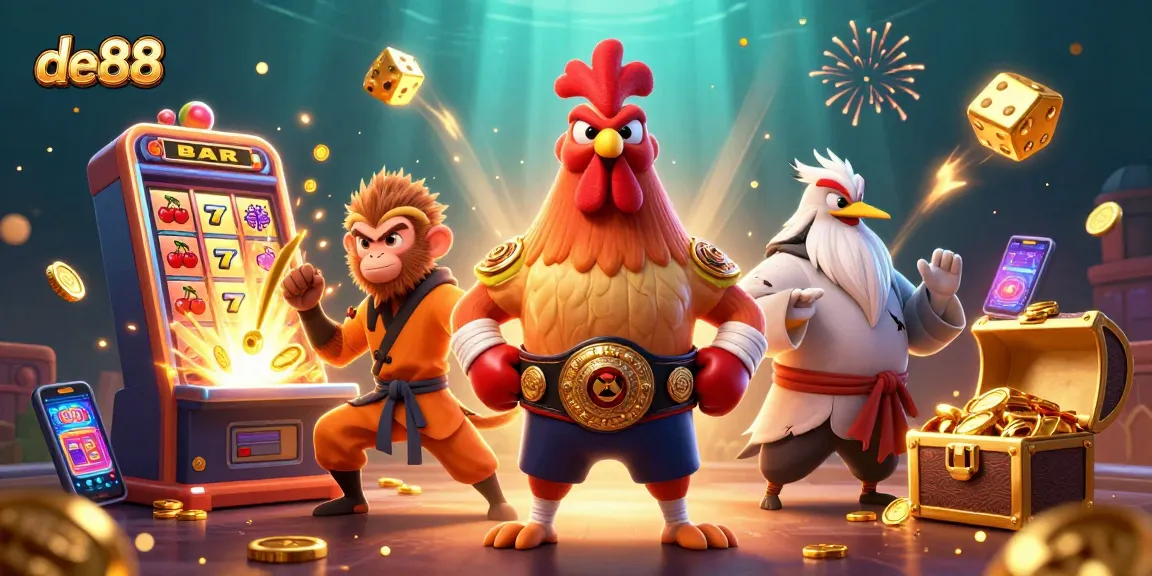 Engage with de88’s exciting bonuses while winning big at the slot machines with stunning visuals.