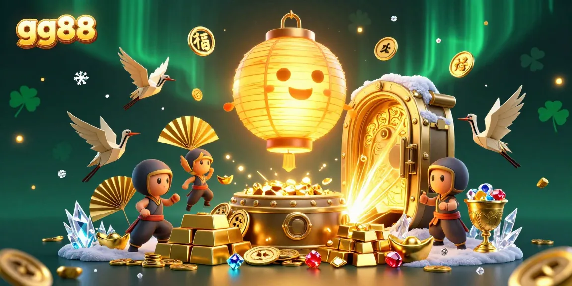 Experience stunning gameplay at gg88 with vibrant slot games and festive casino elements.