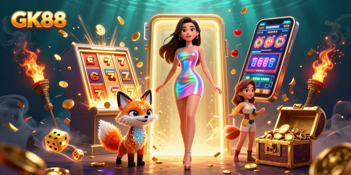 Experience thrilling jackpots at GK88 casino with vibrant games and colorful visuals.