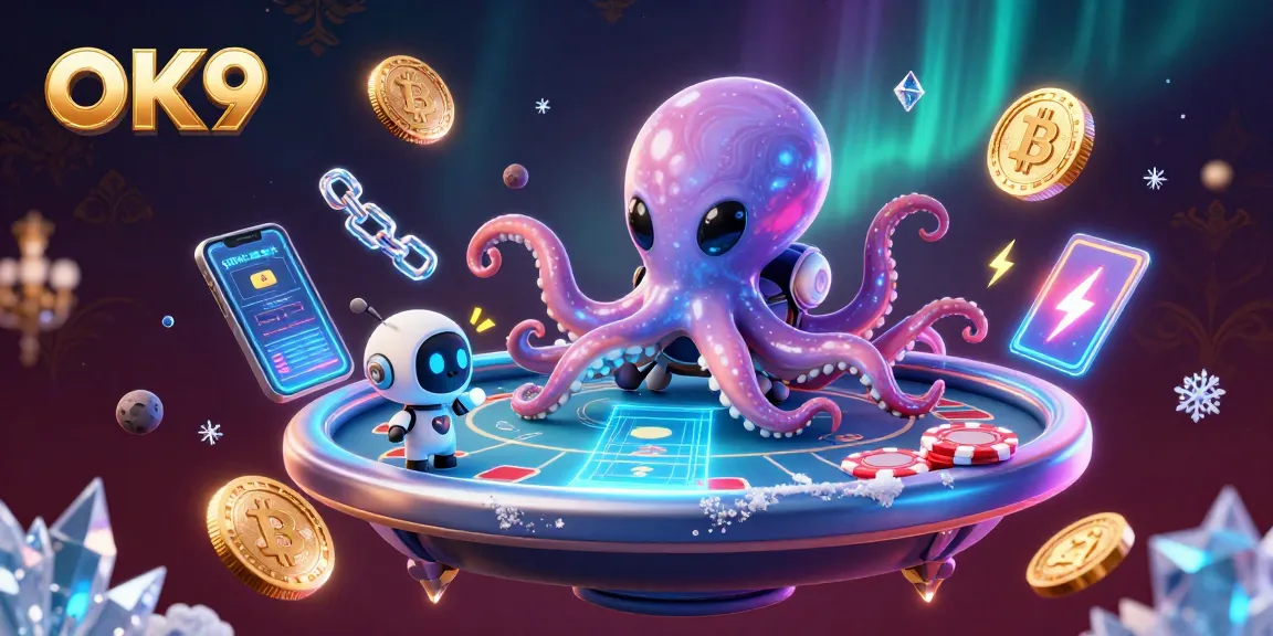 Engage with OK9's thrilling digital casino experience and interactive space-themed poker adventure.