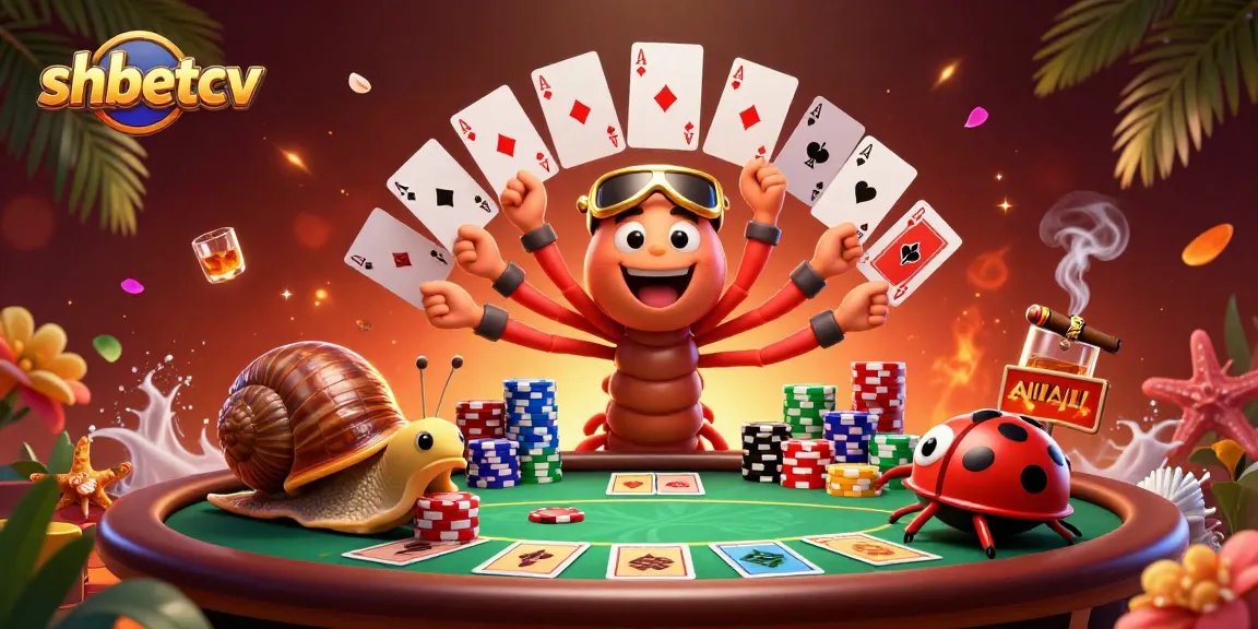 Experience thrilling gameplay at shbetcv with vibrant casino characters and rich betting elements.