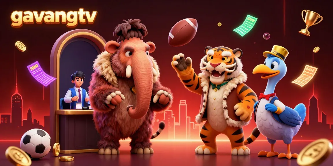 Experience unmatched sports betting with gavangtv featuring exciting characters in action at a vibrant casino scene.