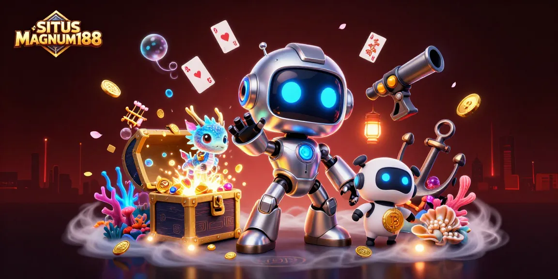 SITUS MAGNUM188 elevates excitement with animated gaming elements, showcasing vibrant casino action.
