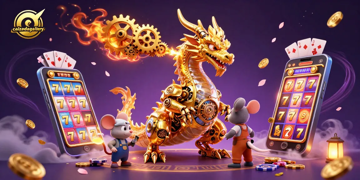 Engage with thrilling slot games at calzadagallery while enjoying vibrant casino visuals and golden prizes.