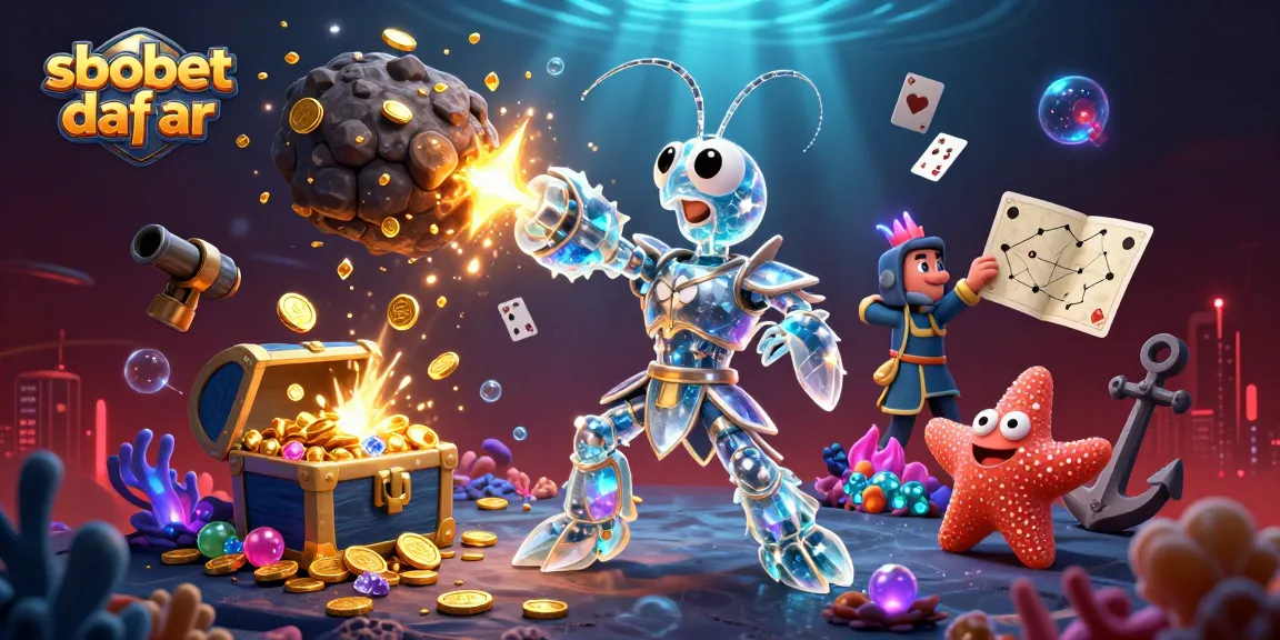 Engage in sbobet daftar with thrilling action of galactic samurai amidst underwater treasures.