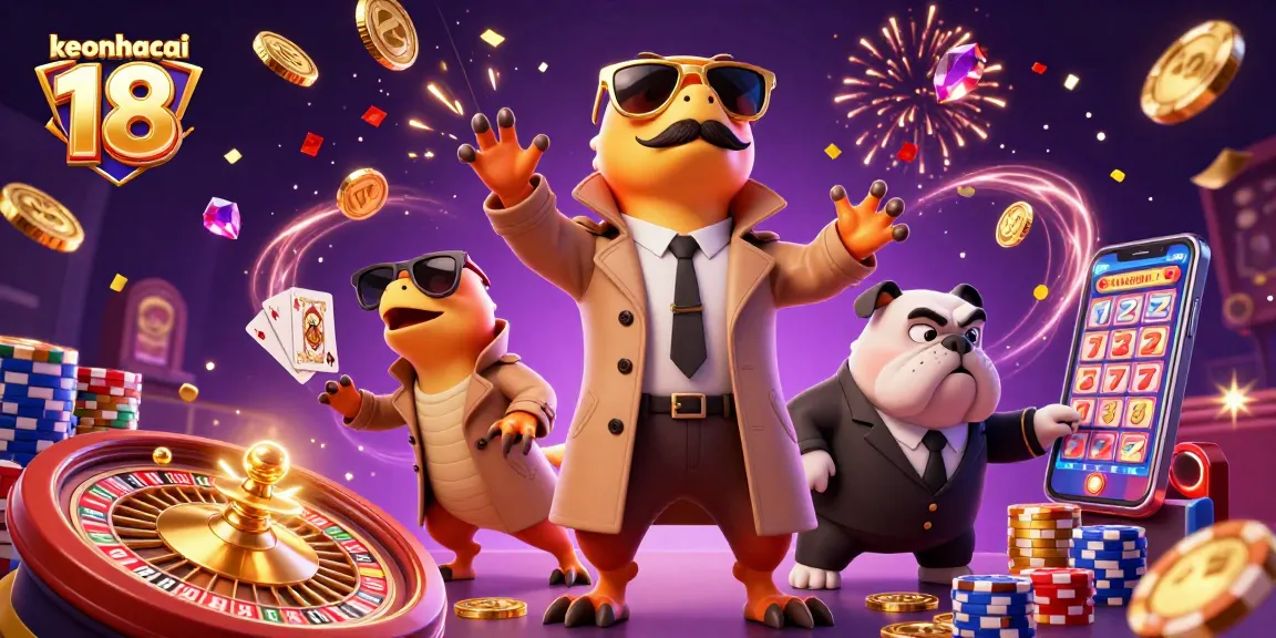 Engage in thrilling gameplay at keonhacai 18 with high-stakes casino fun and excitement.