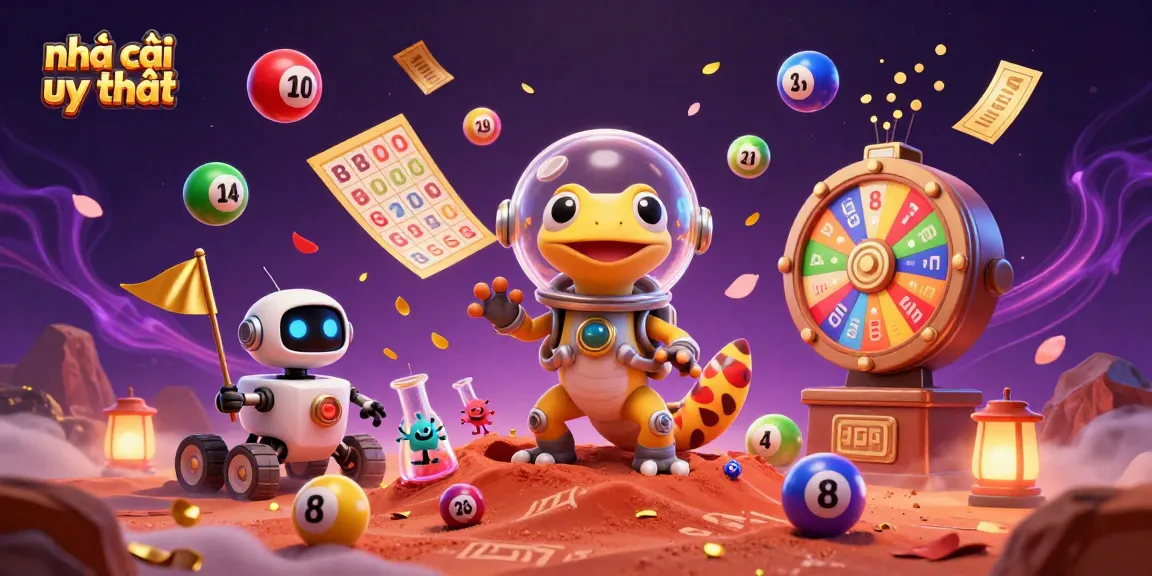 Experience the excitement of nhà cái uy tín with vibrant gaming elements and engaging characters in a 3D casino scene.