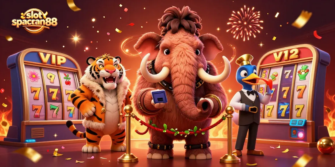 Experience the excitement of slot spaceman88 featuring vibrant characters and casino elements.