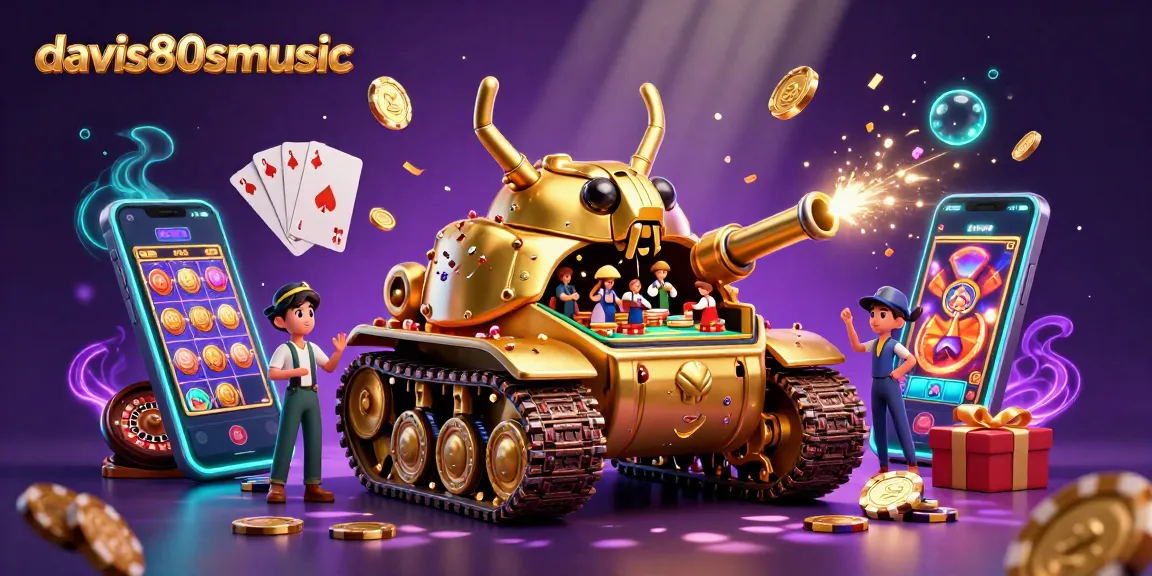Experience thrilling games with davis80smusic’s vibrant 3D casino illustration featuring dynamic elements.
