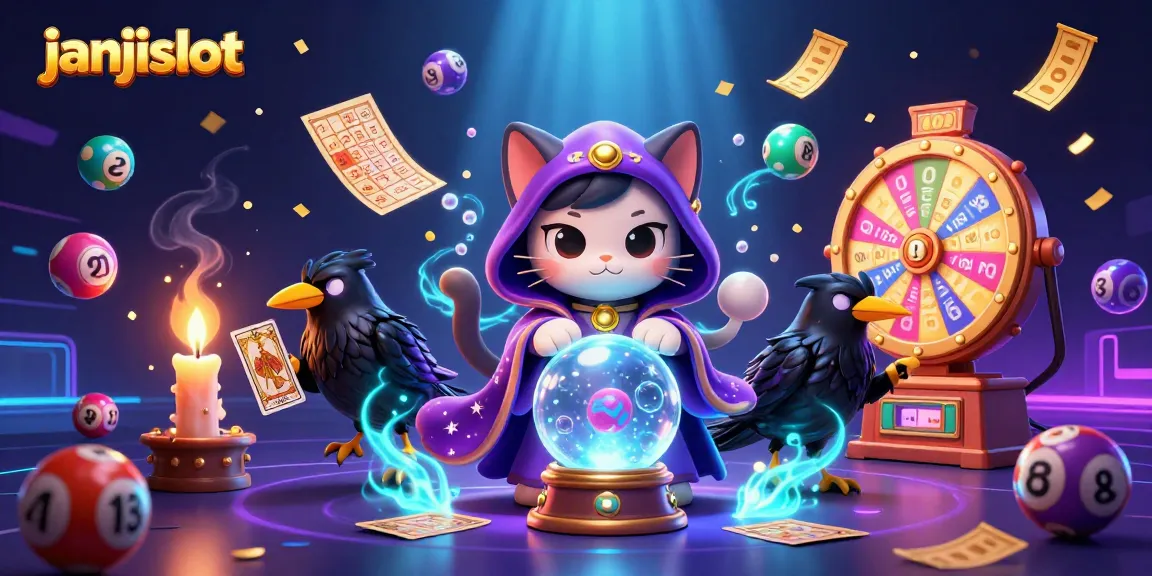 Experience thrilling gameplay with janjislot's vibrant casino scene featuring cartoon characters.