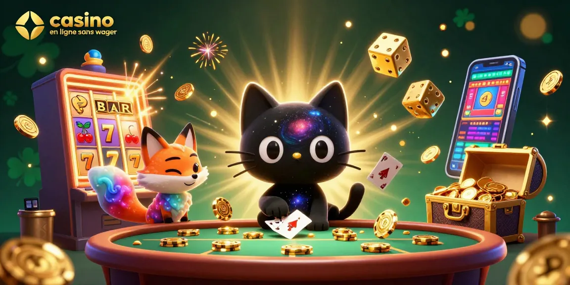 Jouer au casino en ligne sans wager avec des récompenses instantanées et sans conditions.