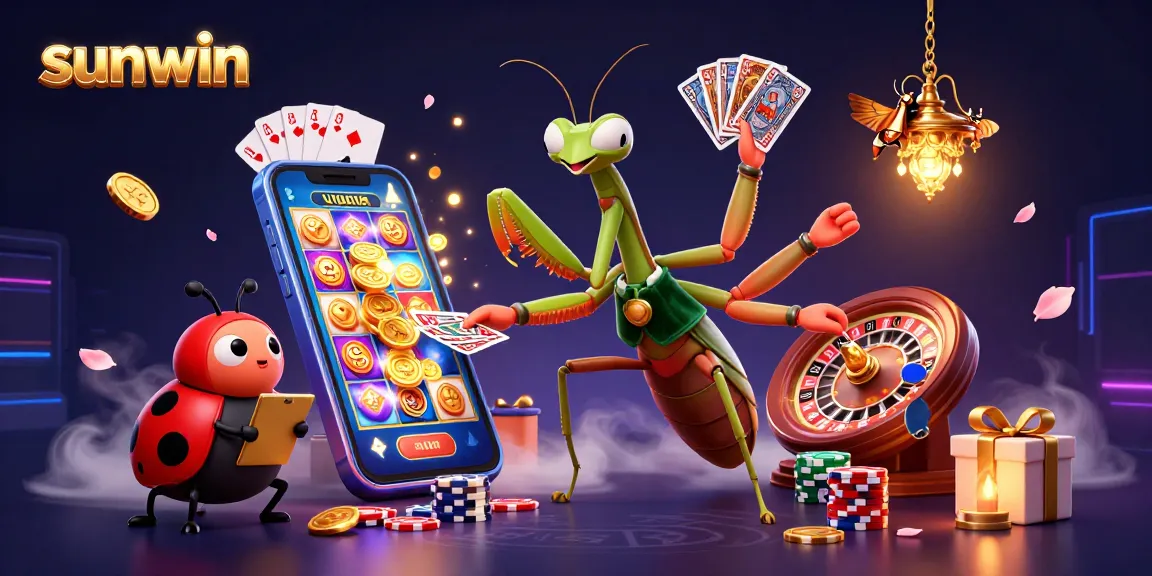 Engage with sunwin's thrilling gaming experience, featuring dynamic characters and casino elements.