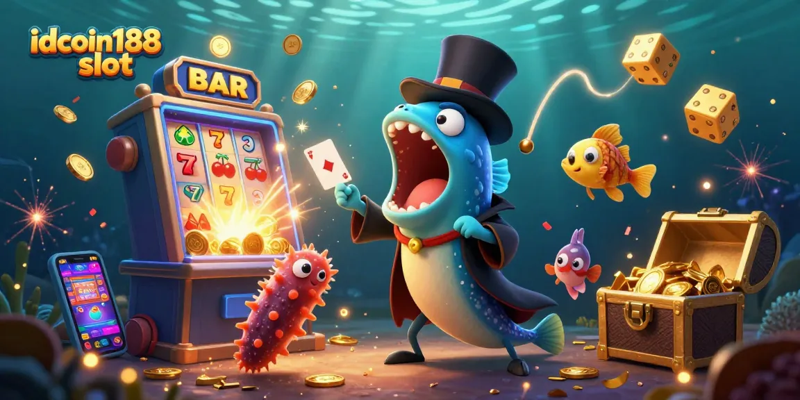 Experience excitement with idcoin188 slot as charming sea creatures perform magic amidst an exploding jackpot.