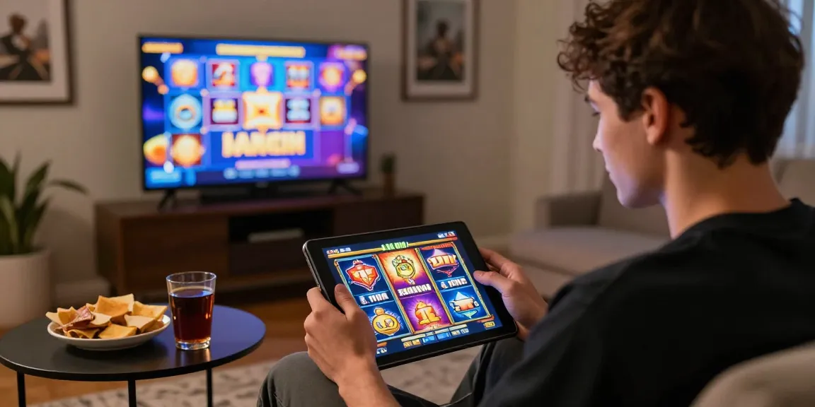 Explore HWGSLOT excitement in a vibrant home gaming scene with slots.
