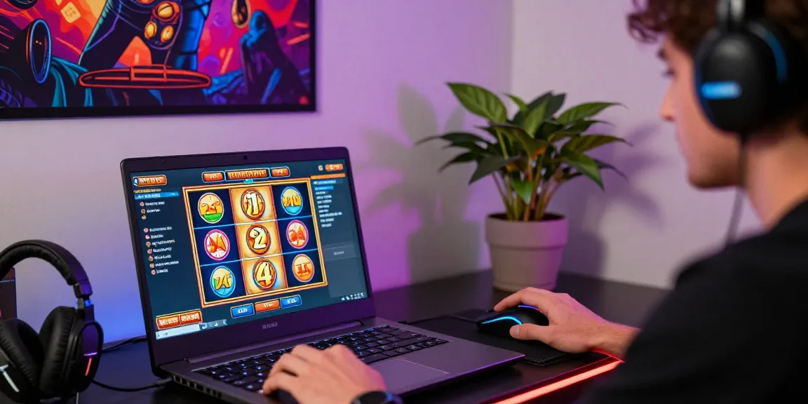 Pengalaman bermain slot thailand secara online dengan suasana ruang gaming yang seru.