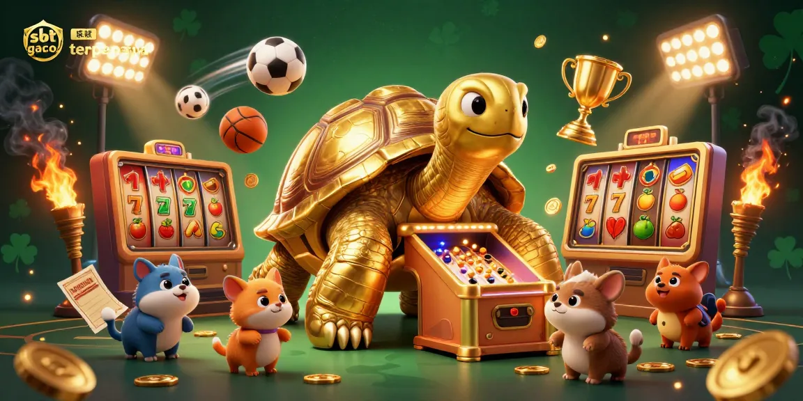Engage in slot gacor terpercaya gameplay with golden tortoise pinball and exciting characters.