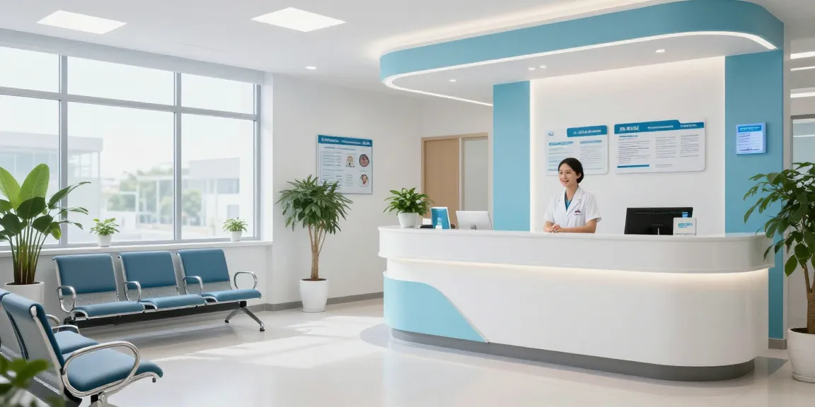 David Hoffmeister reviews at a compassionate healthcare provider's clinic.