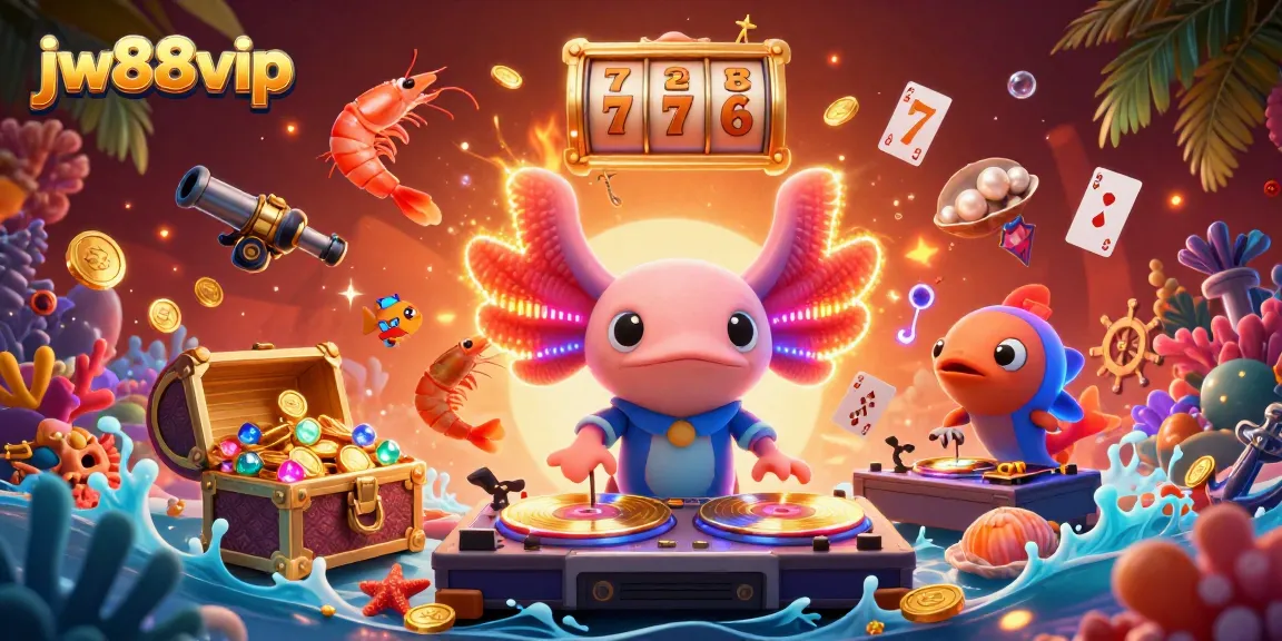 Explore gaming thrills at jw88vip with dynamic underwater action and vibrant casino elements.
