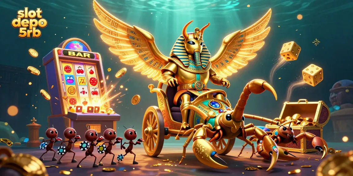 Experience thrilling slot games with slot depo 5rb, featuring vibrant visuals and exciting casino dynamics.