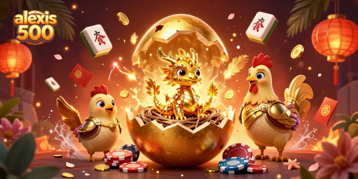 Experience winning gameplay with alexis 500, where golden dragons guard exciting casino riches.
