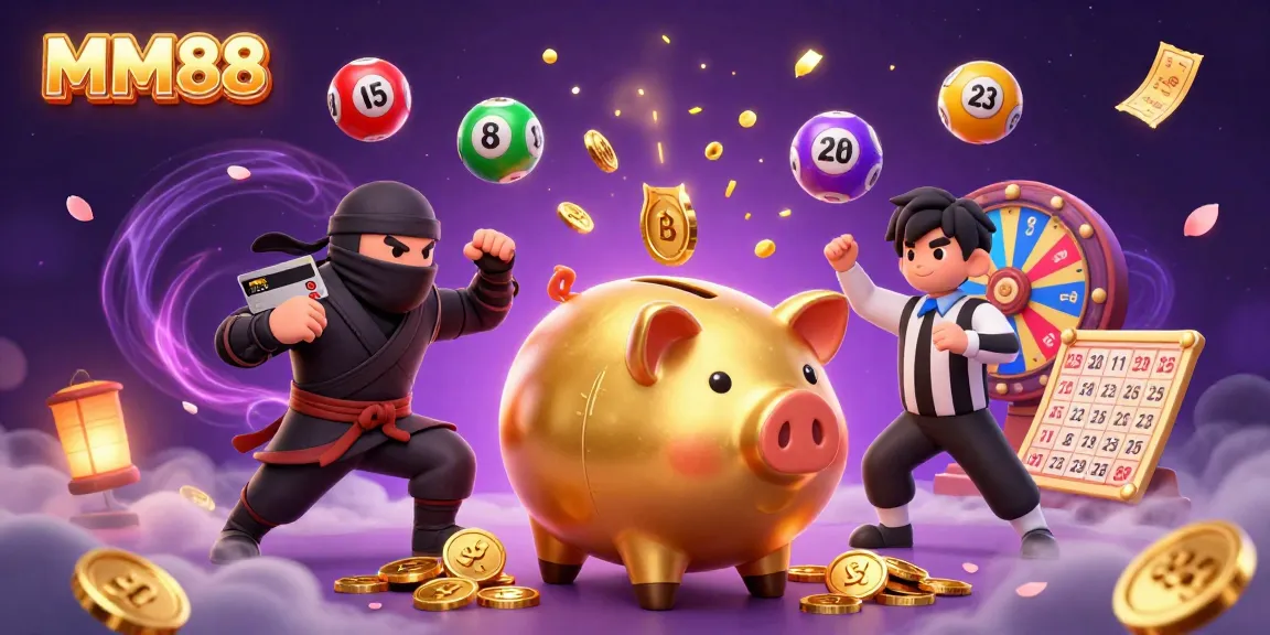 Engage in vibrant gambling excitement with MM88's cartoon casino showdown featuring unique characters.