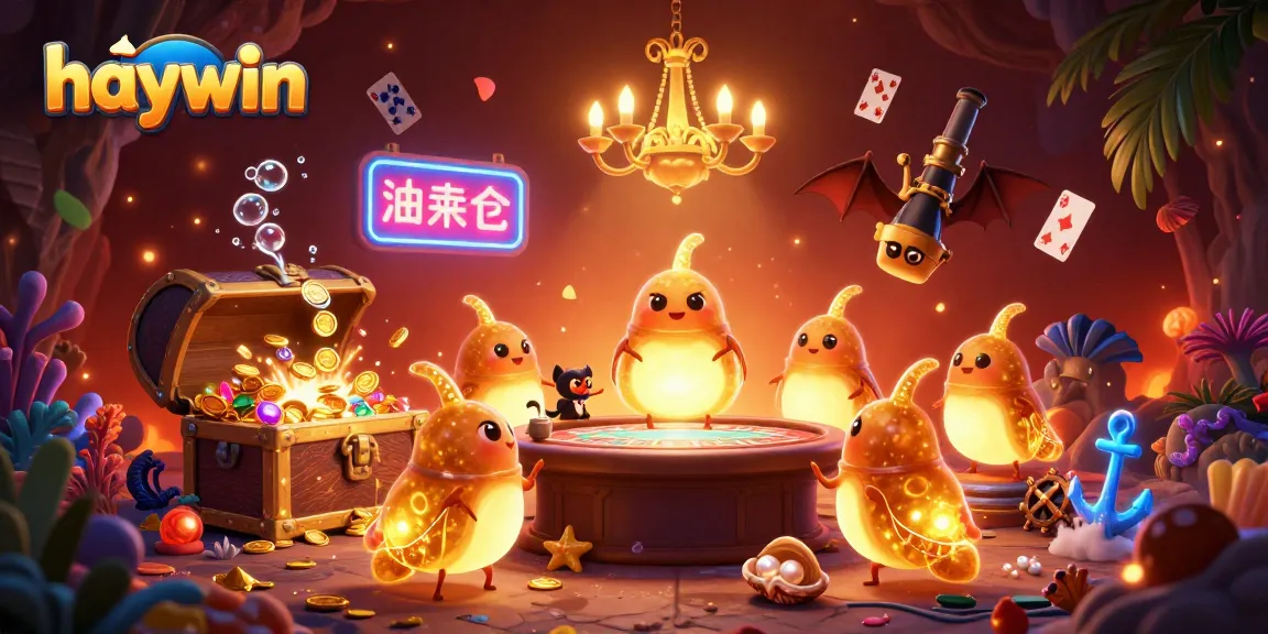 Experience the vibrant world of haywin casino with glowworms illuminating the action while playing exciting games.