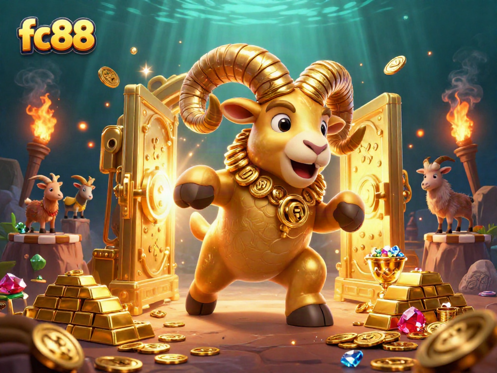Cảm nhận khoảnh khắc thắng lợi tại fc88 với hình ảnh ram vàng khổng lồ và kho vàng rực rỡ.