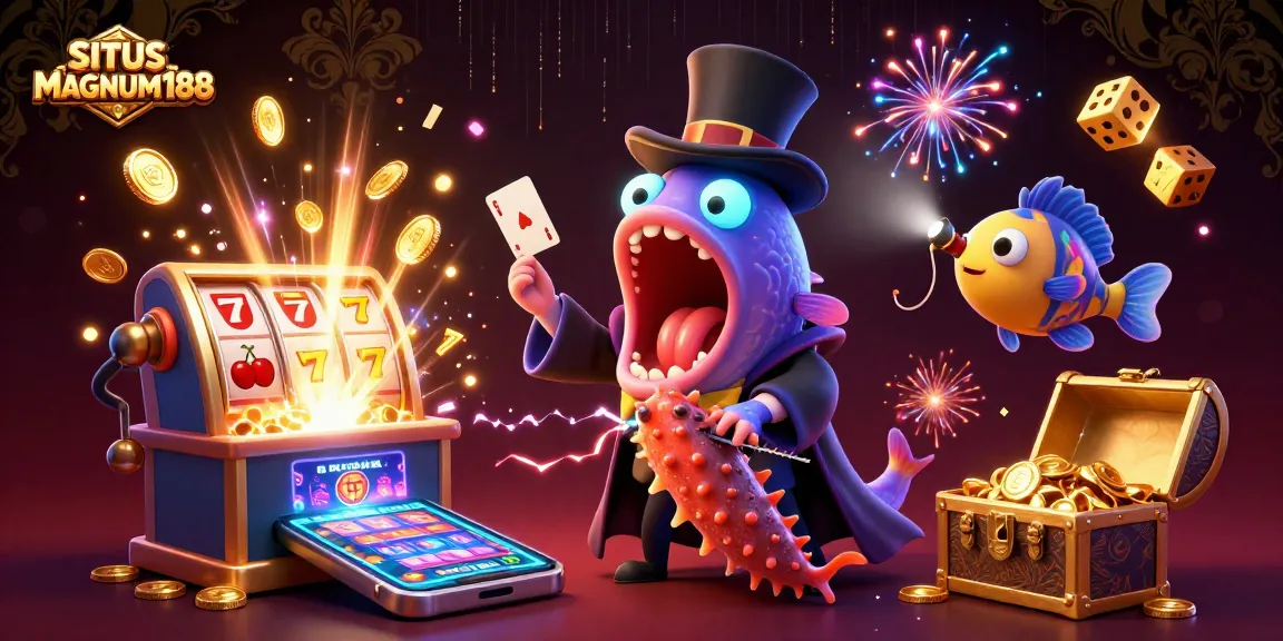 Engage with the SITUS MAGNUM188 magic casino world featuring thrilling jackpot slots and captivating characters.