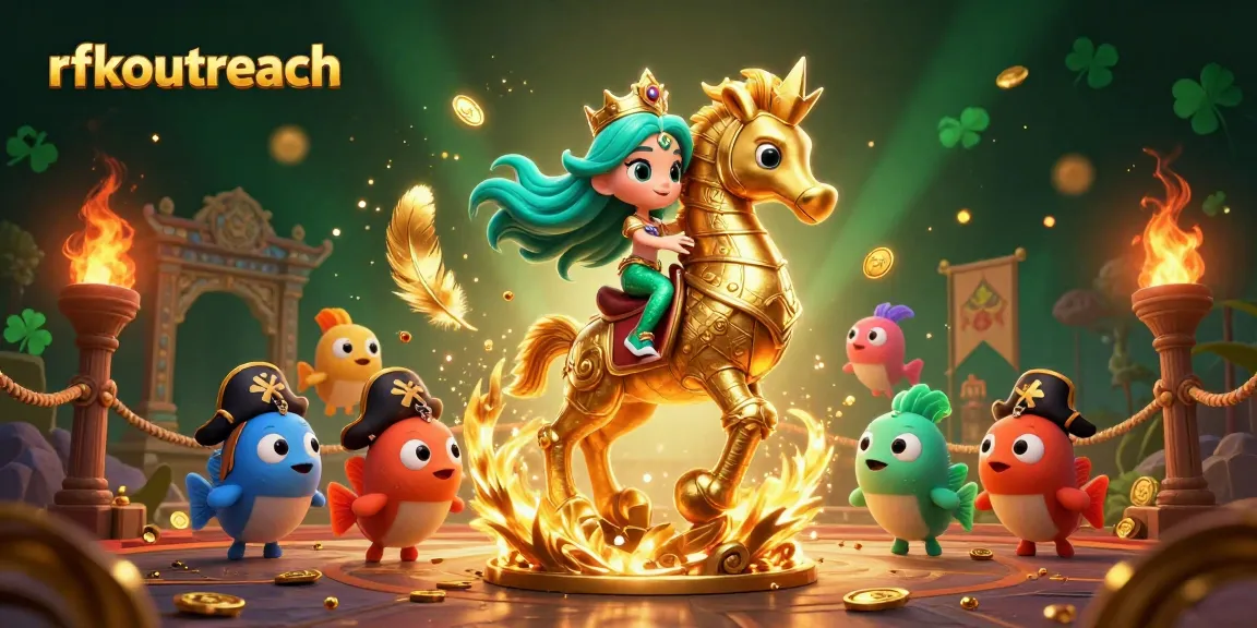 Engage with rfkoutreach through vibrant casino-themed art capturing adventure with colorful characters.