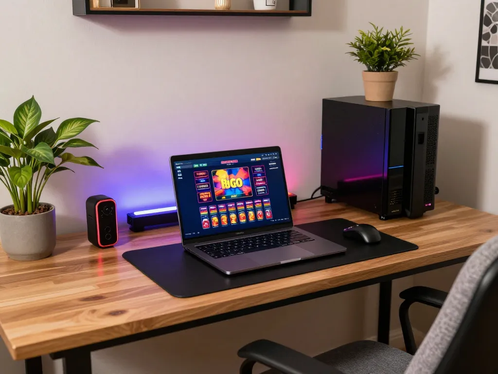 Engaging and vibrant online gaming scene featuring the 888bgo casino interface, capturing immersive gameplay