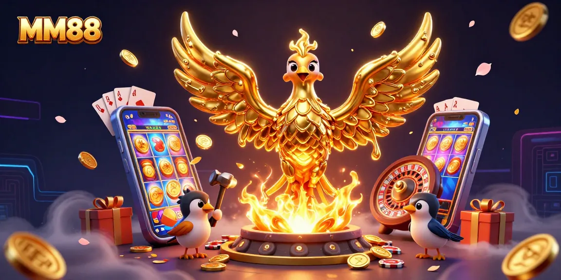 Engage in thrilling gameplay at MM88, where excitement meets golden opportunities with rich casino elements.