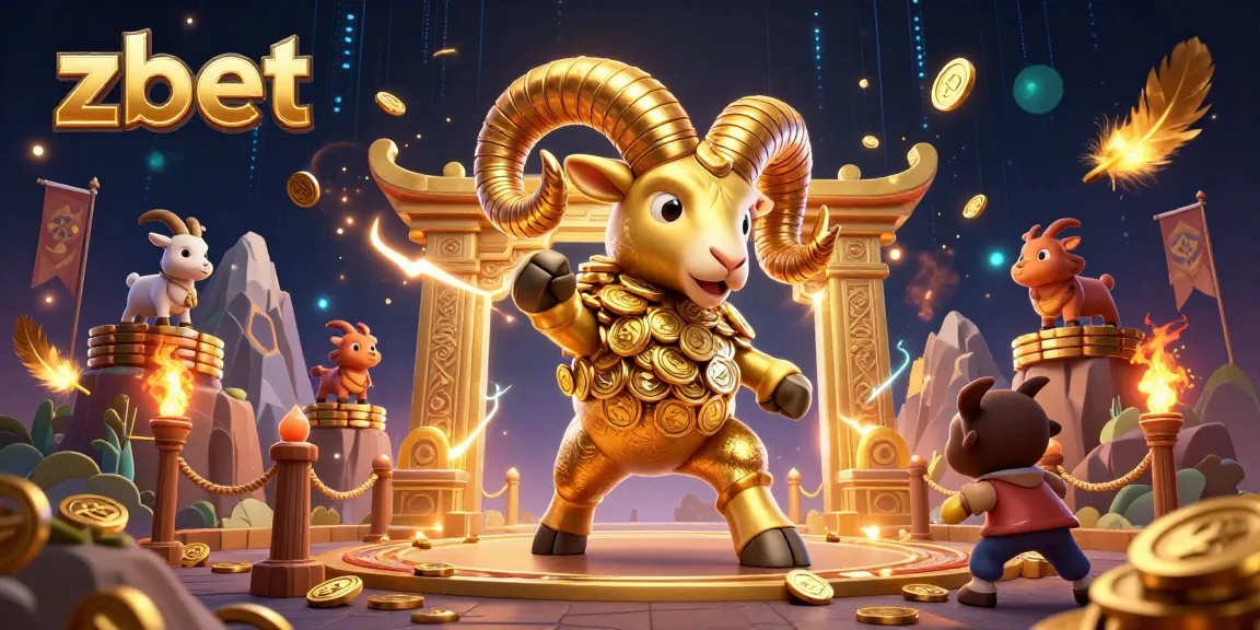 Experience zbet's thrilling casino atmosphere with dynamic 3D characters and vibrant visual effects